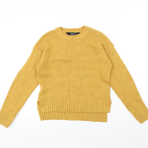 New Look Girls Yellow   Pullover Jumper Size 12 Years