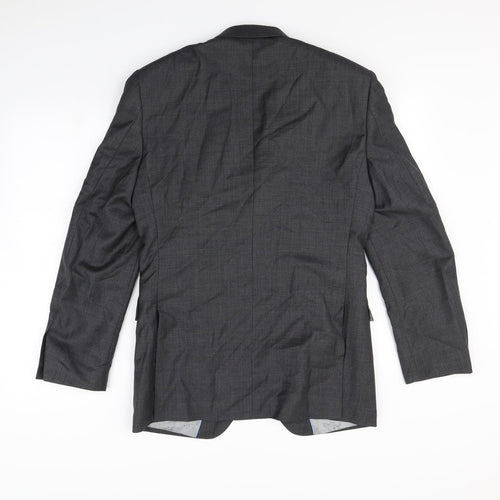 NEXT Mens Grey   Jacket Blazer Size S  - Shoulder Pads