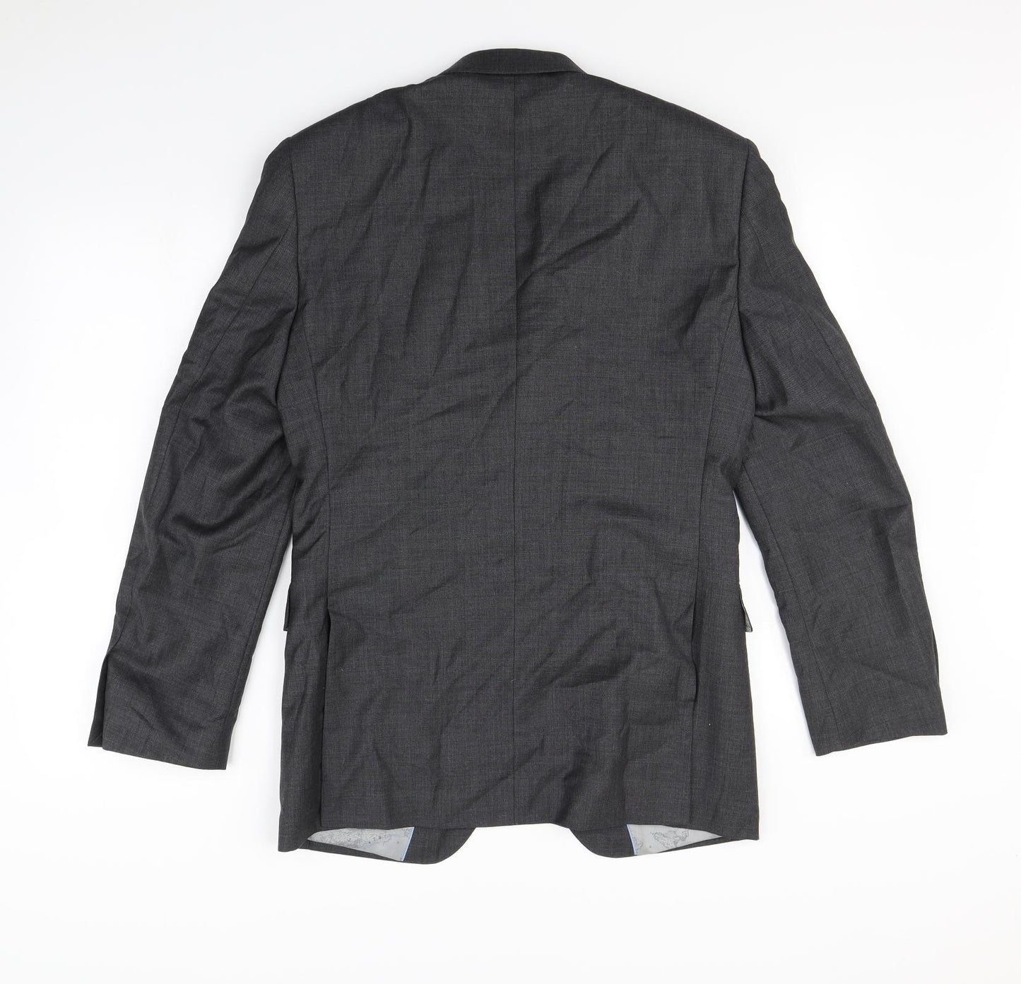 NEXT Mens Grey   Jacket Blazer Size S  - Shoulder Pads