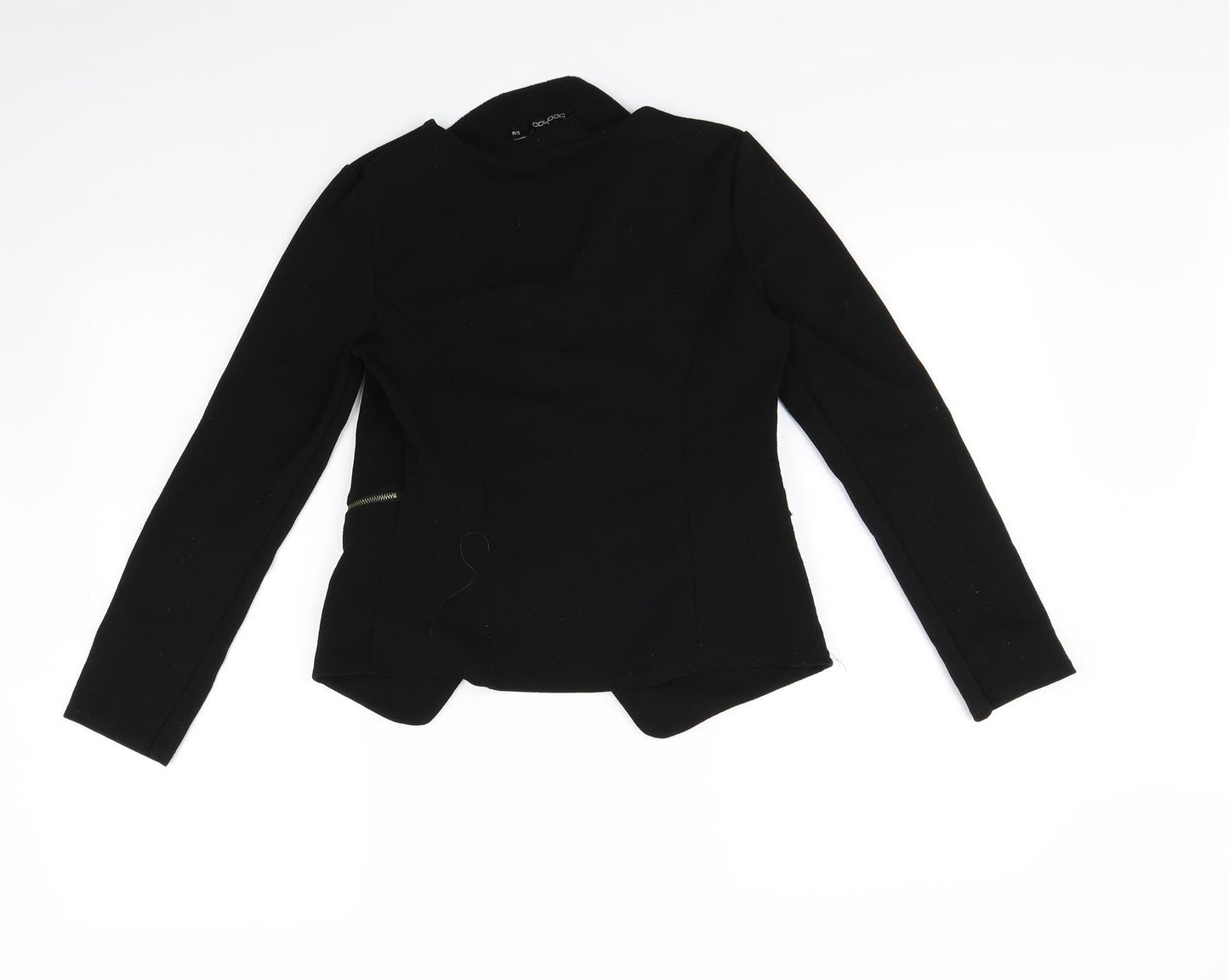 Boohoo Womens Black   Jacket  Size S