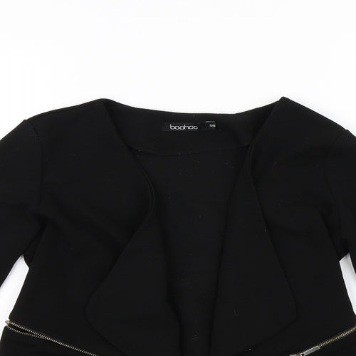 Boohoo Womens Black   Jacket  Size S