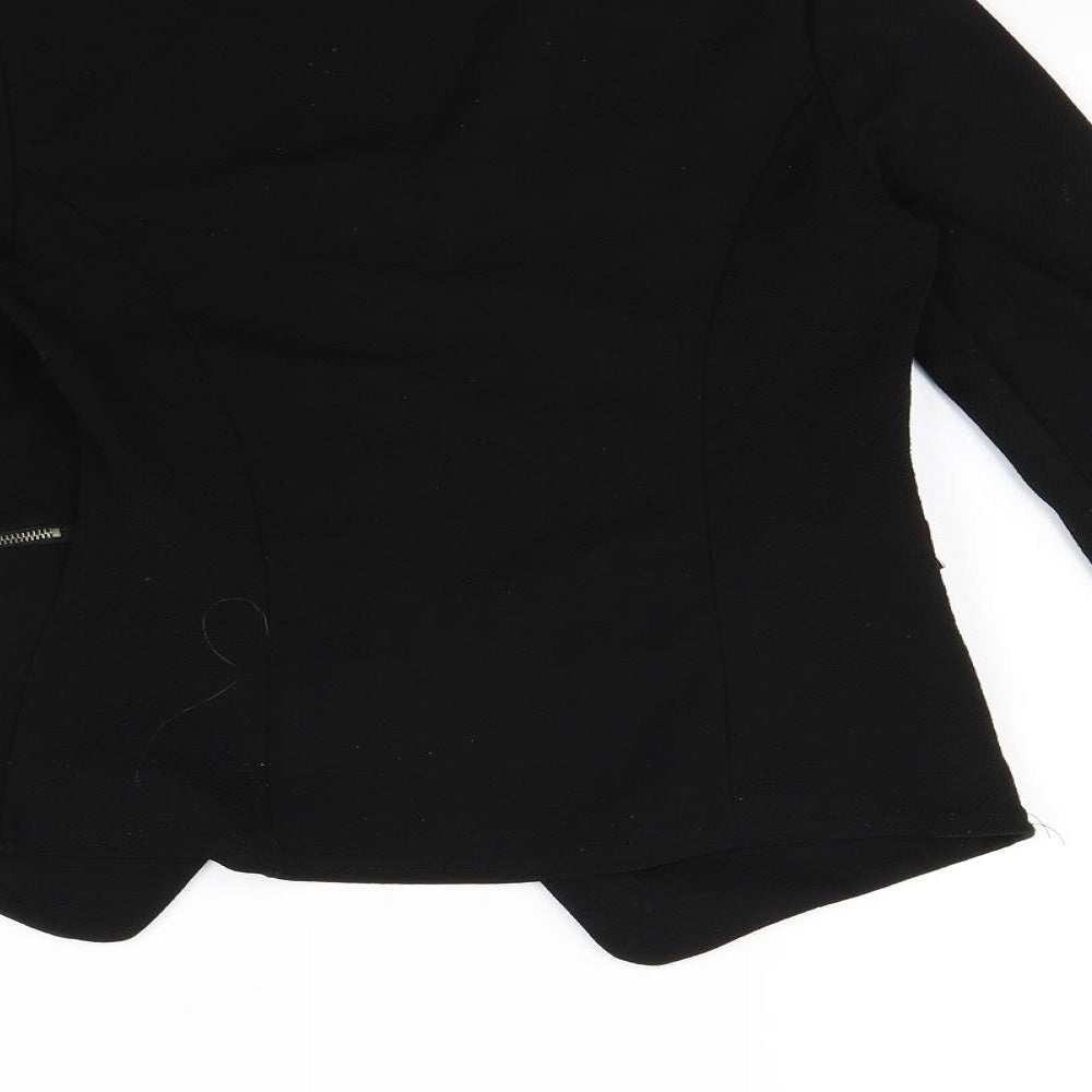Boohoo Womens Black   Jacket  Size S
