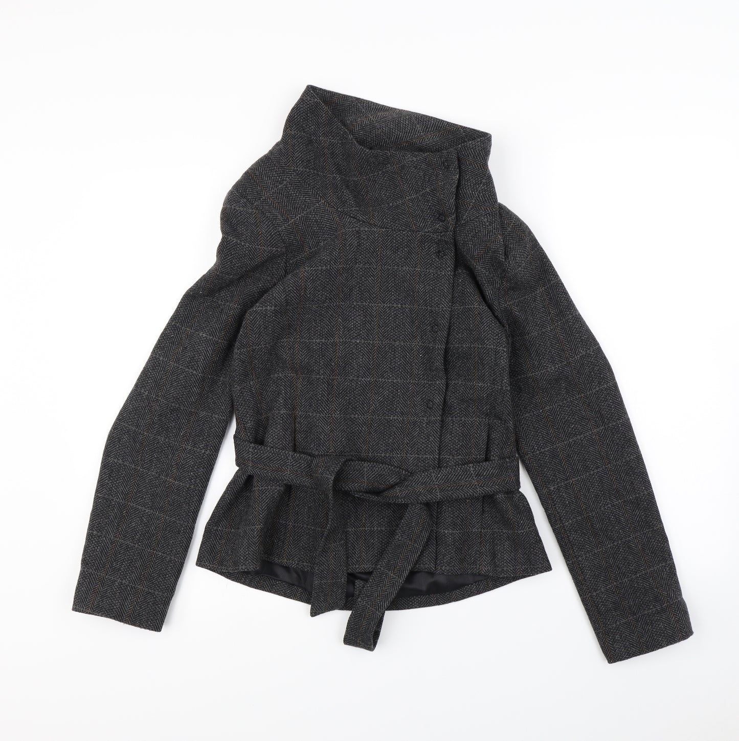 H&M Womens Grey   Jacket  Size 8