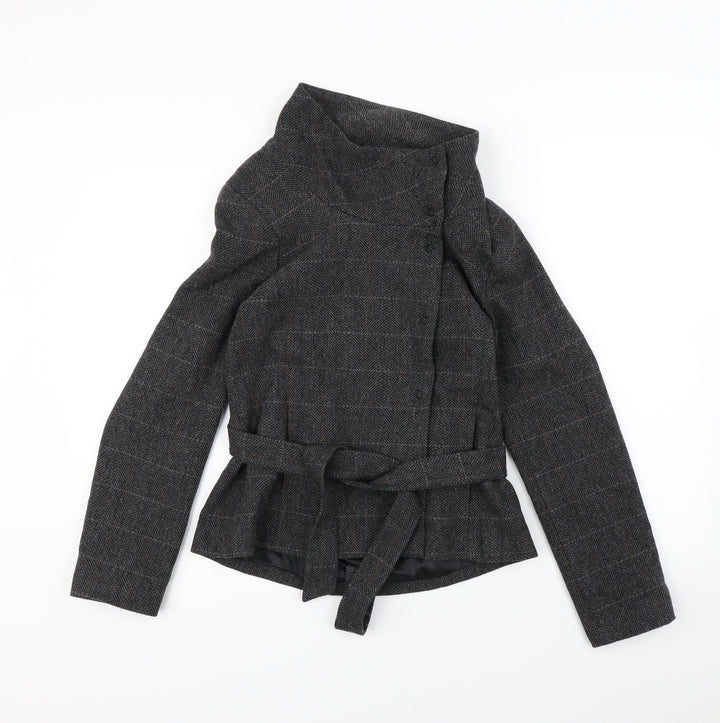 H&M Womens Grey   Jacket  Size 8