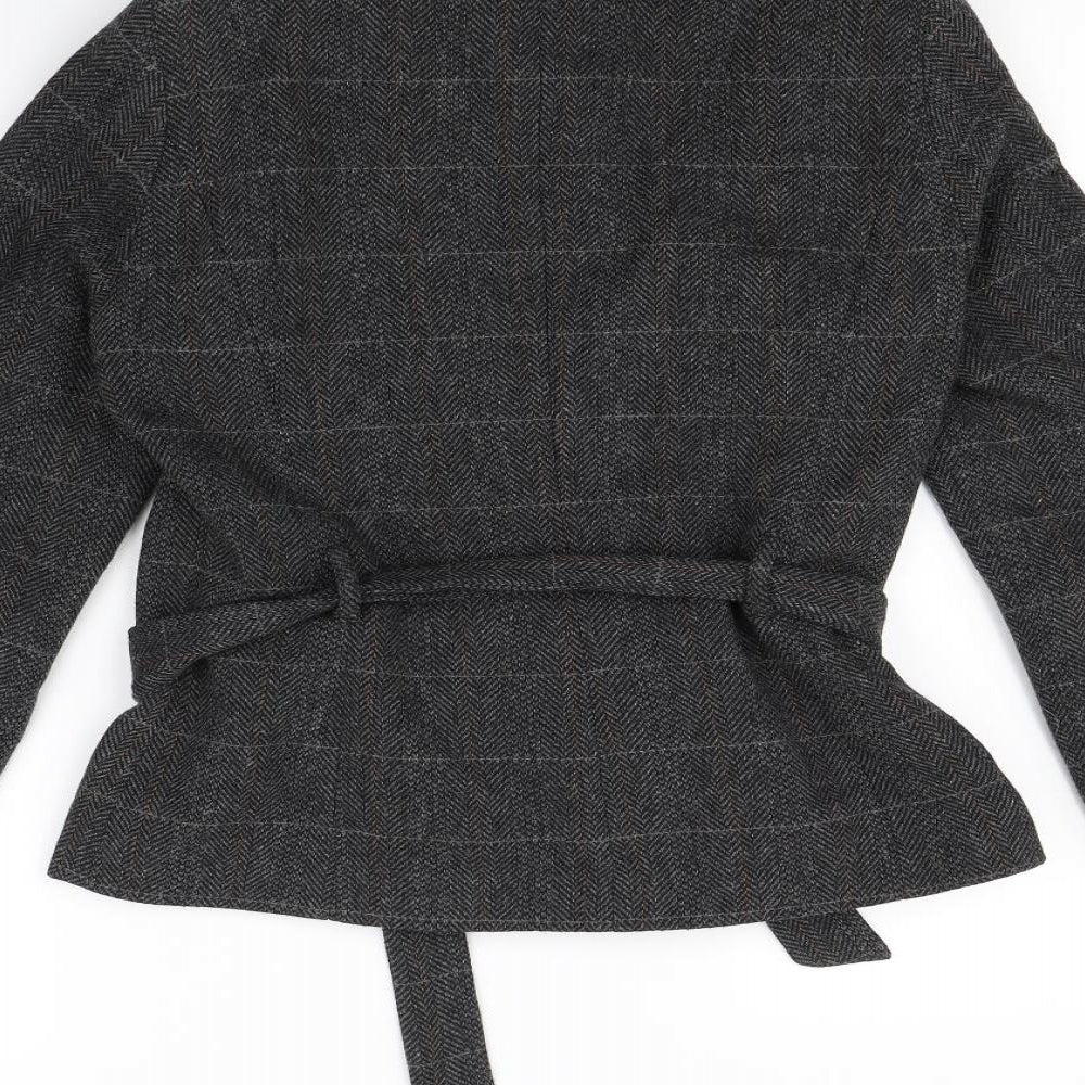 H&M Womens Grey   Jacket  Size 8