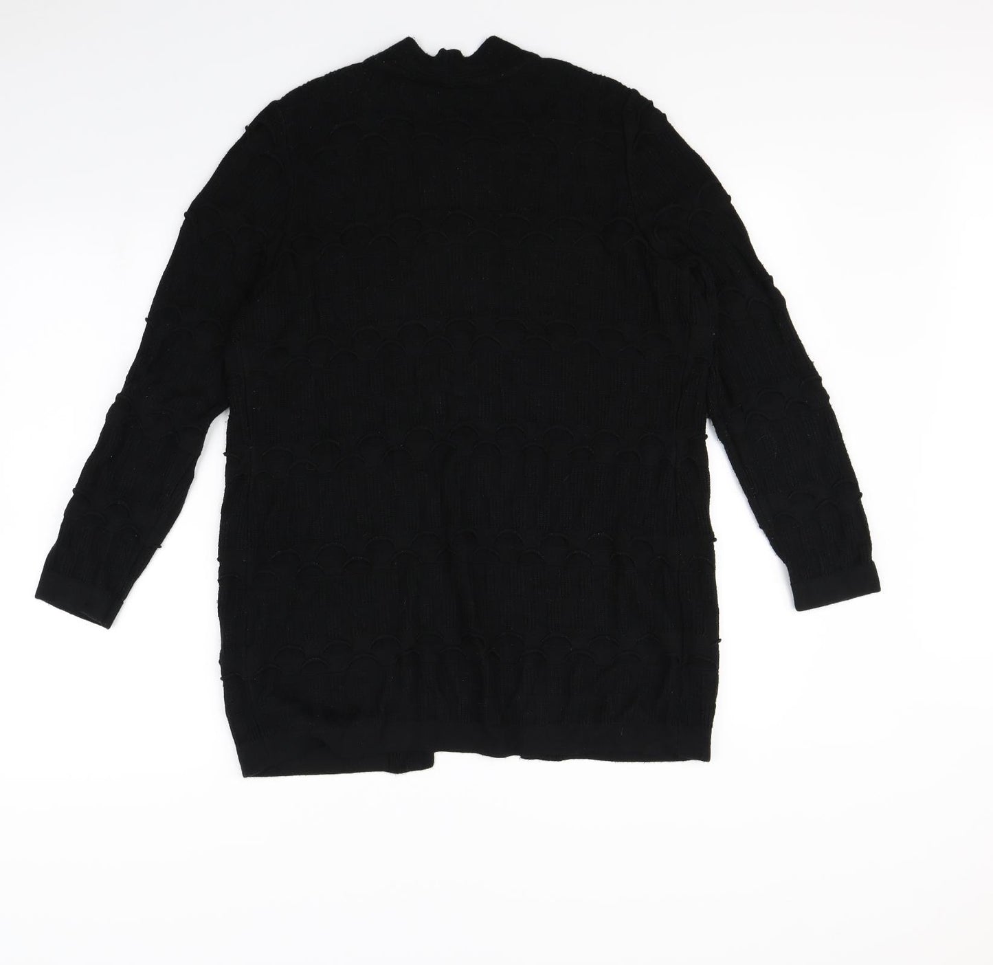 Per Una Womens Black   Cardigan Jumper Size 12