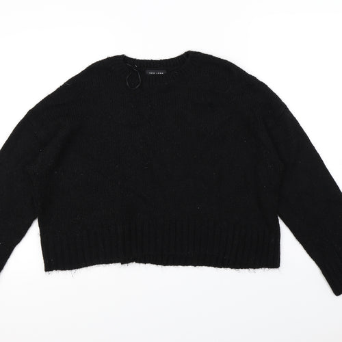 New Look Womens Black   Pullover Jumper Size L