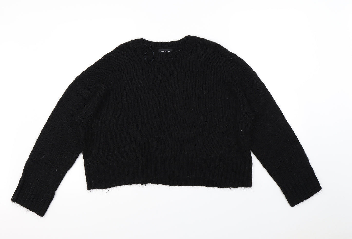 New Look Womens Black   Pullover Jumper Size L