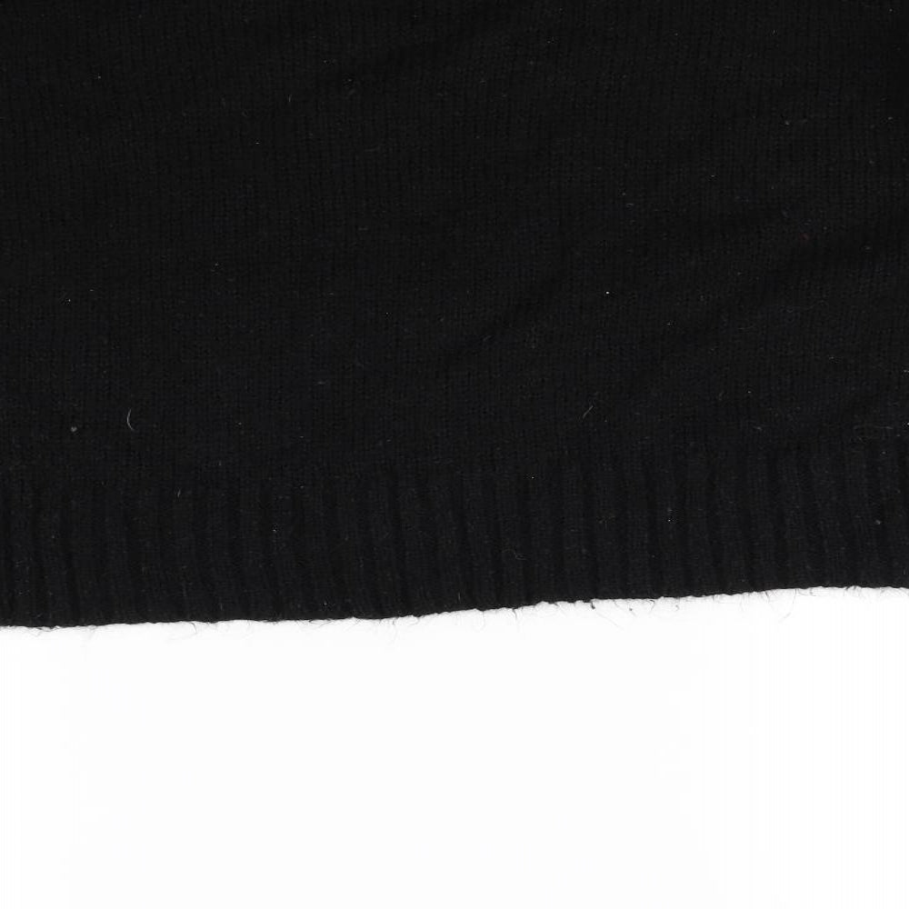 New Look Womens Black   Pullover Jumper Size L