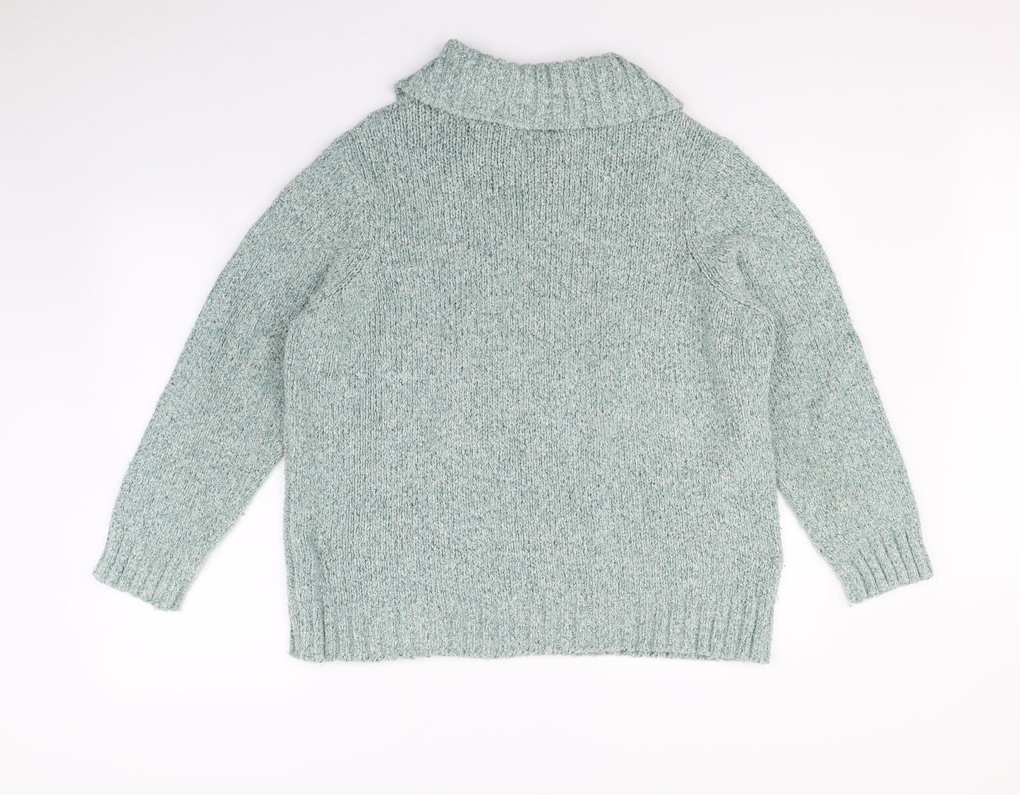 BM Womens Green   Pullover Jumper Size XL