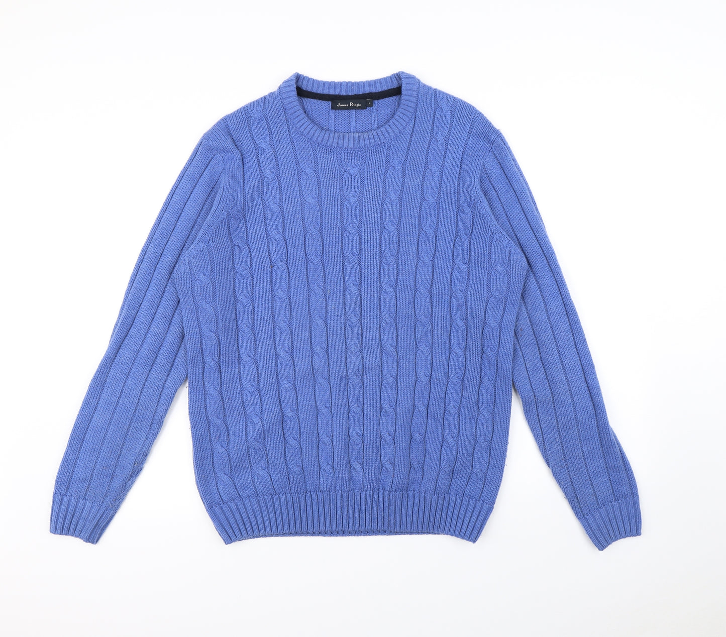 James Pringle  Mens Blue   Pullover Jumper Size L