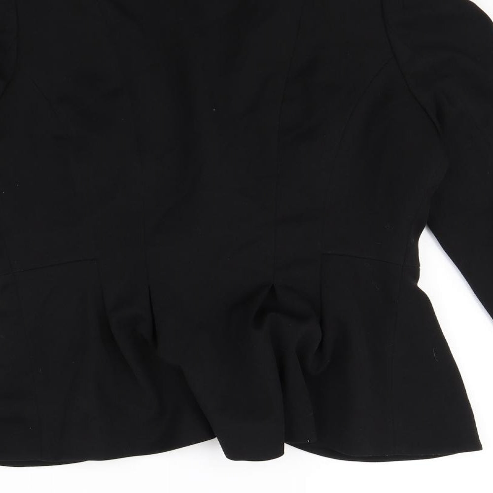 H&M Womens Black   Jacket Blazer Size 12
