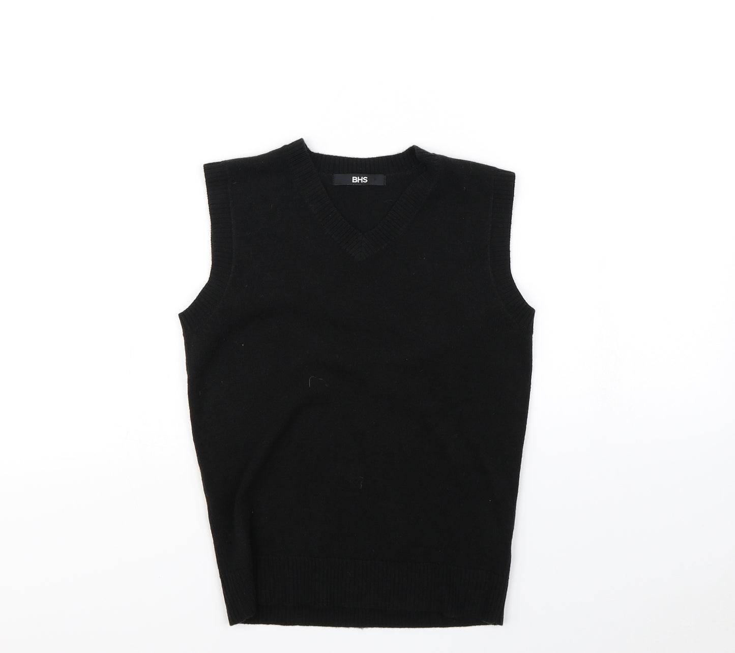 BHS Girls Black   Pullover Jumper Size 9 Years