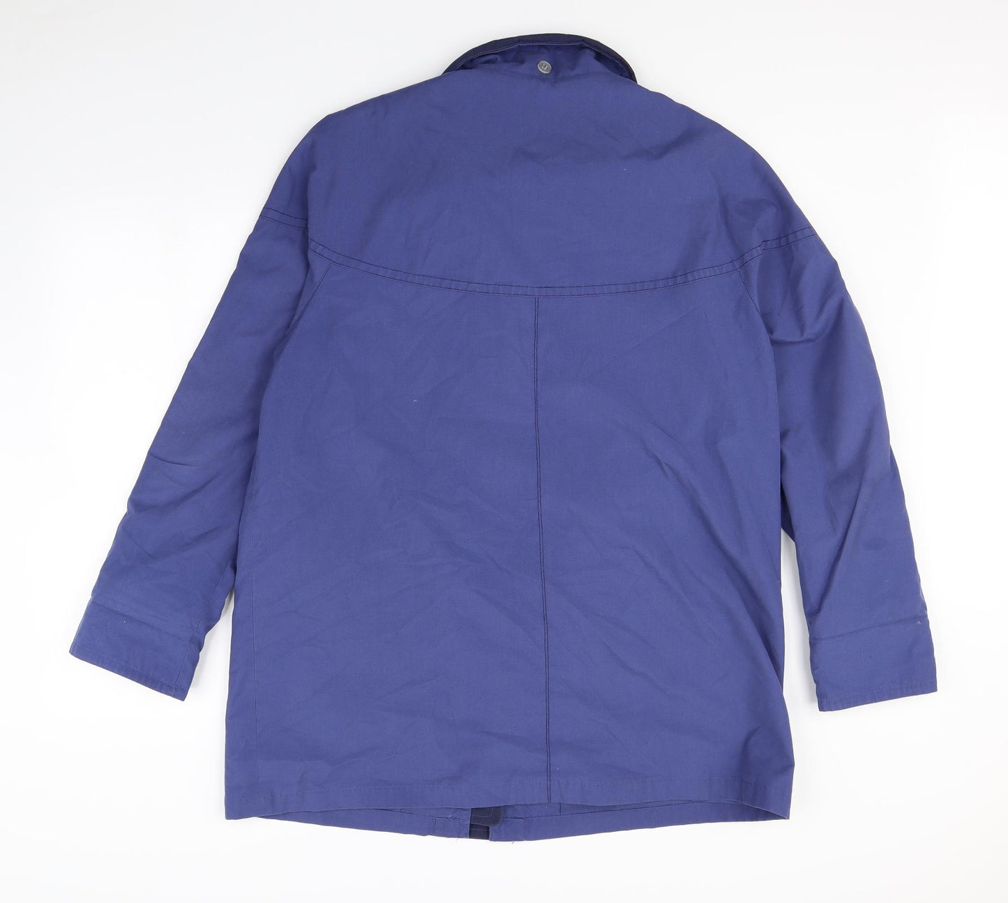 Debenhams Womens Blue   Rain Coat Coat Size 16