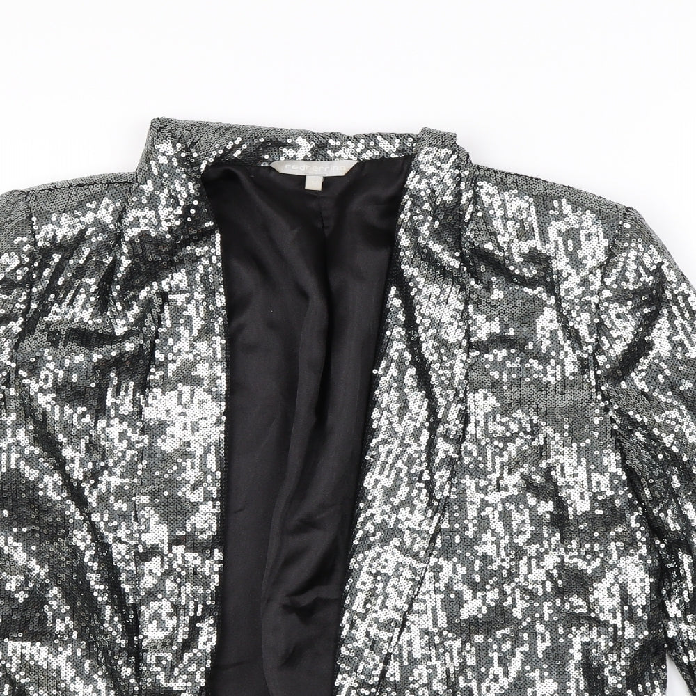 Red Herring Womens Grey   Jacket Blazer Size 10
