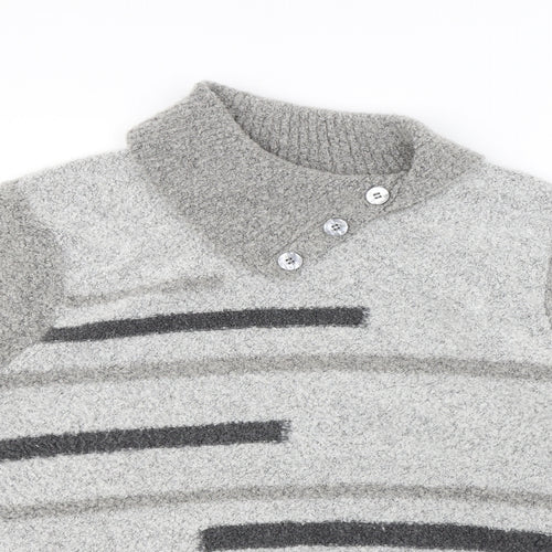 BM Womens Grey   Pullover Jumper Size XL