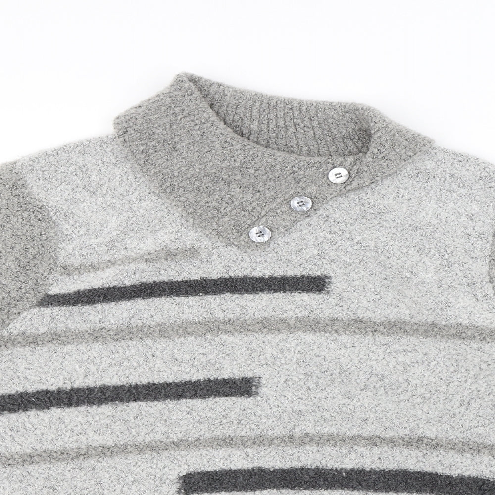 BM Womens Grey   Pullover Jumper Size XL
