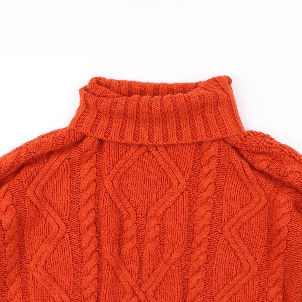 Primark Womens Orange   Pullover Jumper Size 10