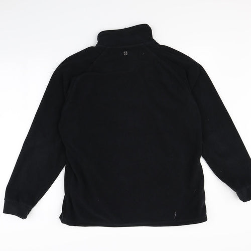 Mountain Warehouse Womens Black   Full Zip Jumper Size 16