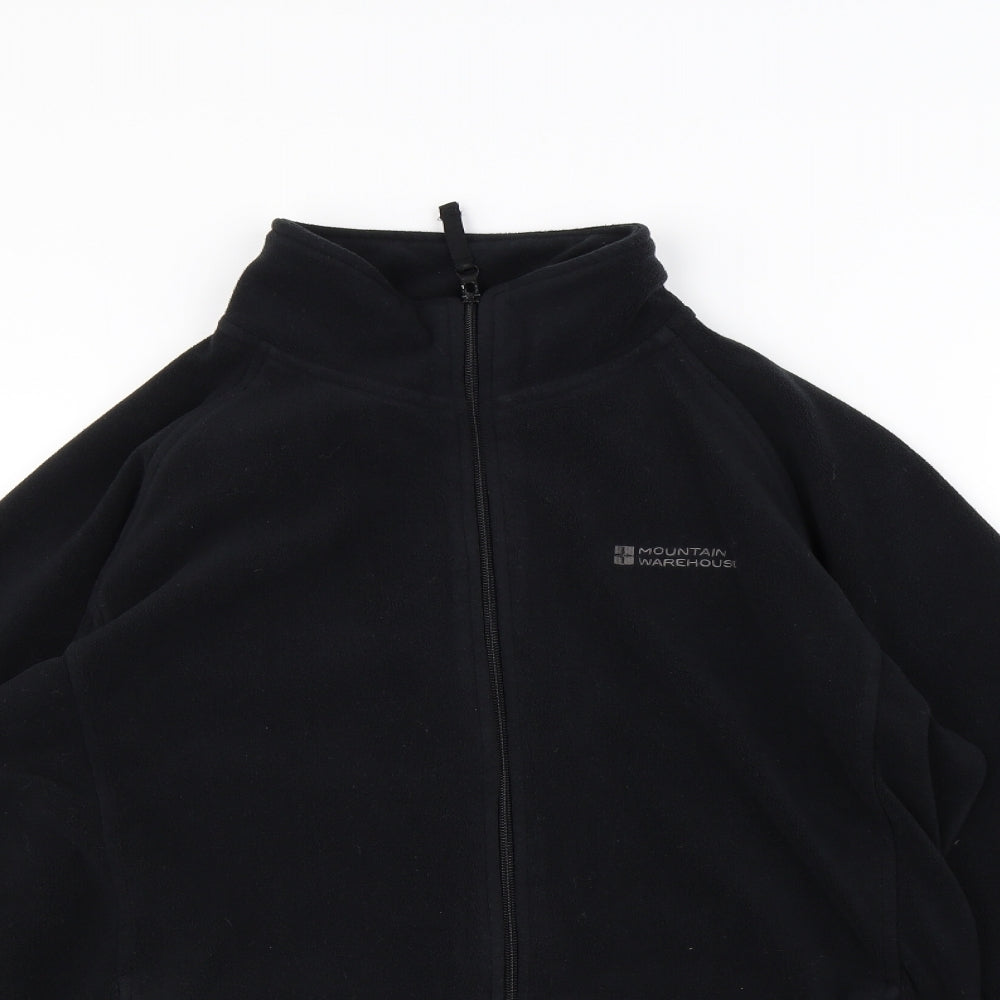 Mountain Warehouse Womens Black   Full Zip Jumper Size 16