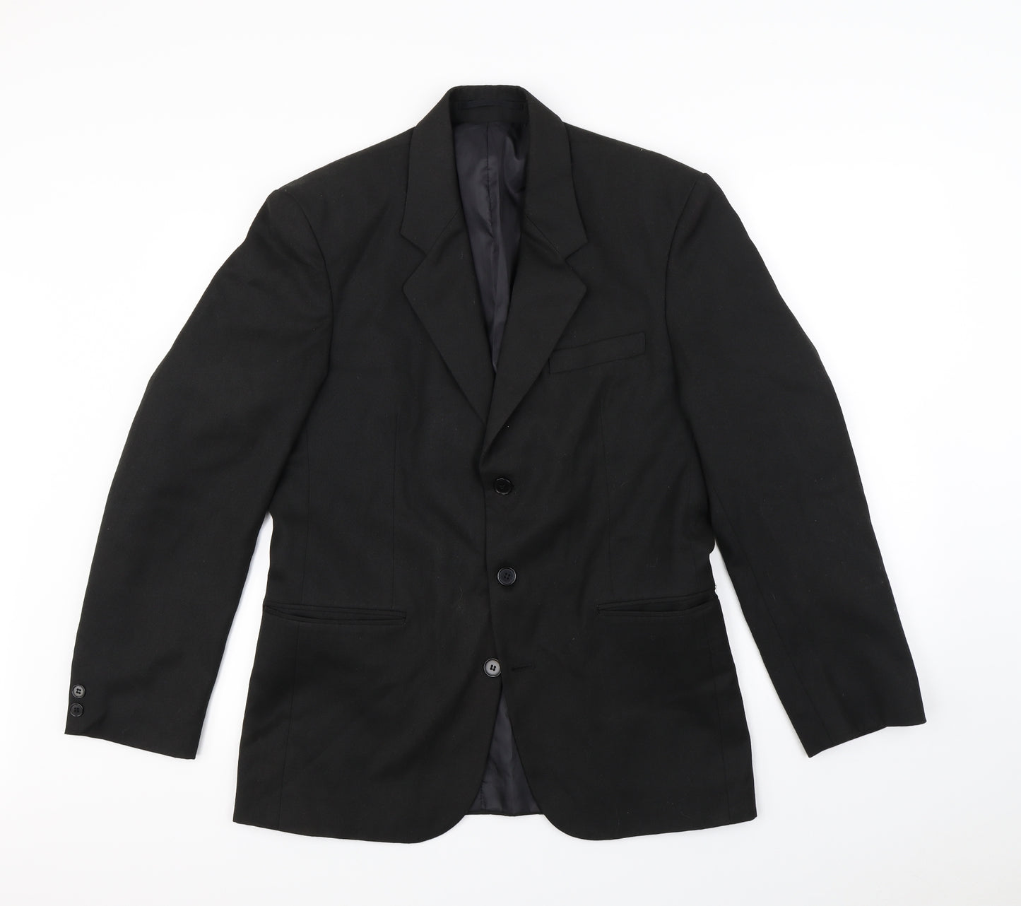 Preworn Mens Black   Jacket Blazer Size M