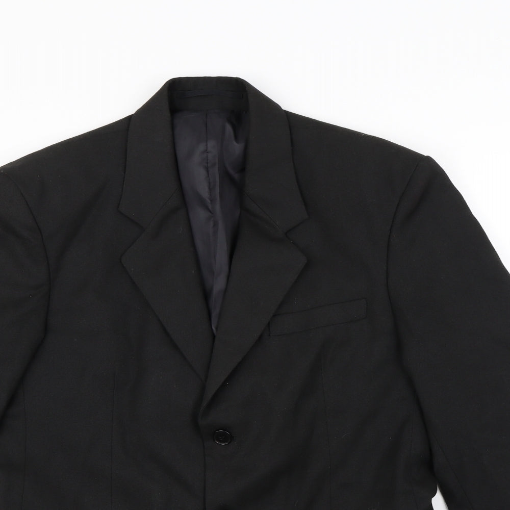 Preworn Mens Black   Jacket Blazer Size M