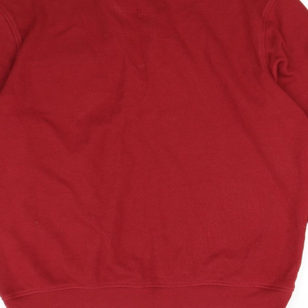 BRAX Mens Red   Henley Jumper Size L