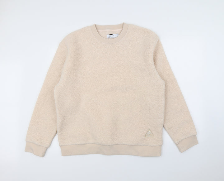 Topman Womens Pink   Pullover Jumper Size M