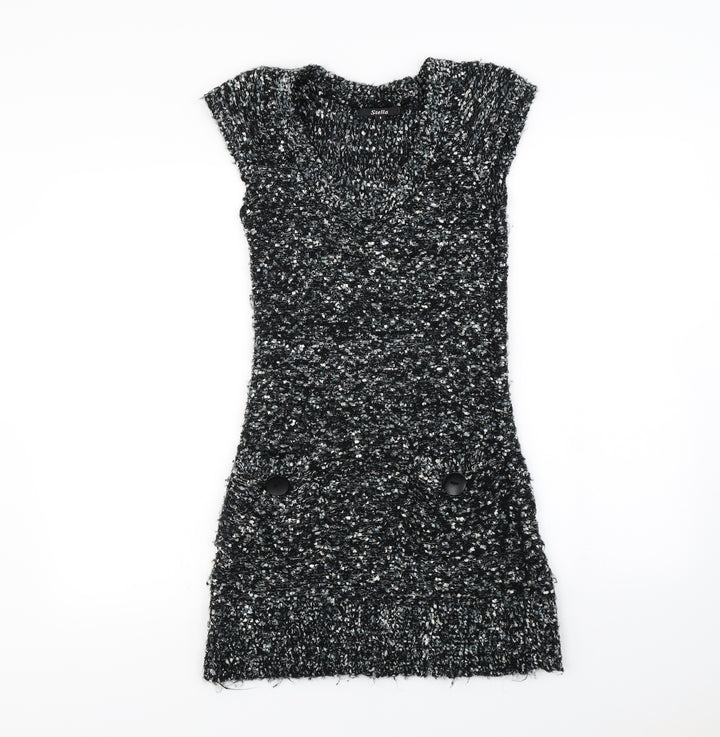 Stella Womens Black Jumper Dress Size S