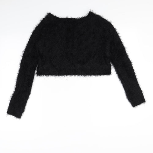 secret poison Womens Black   Pullover Jumper Size S