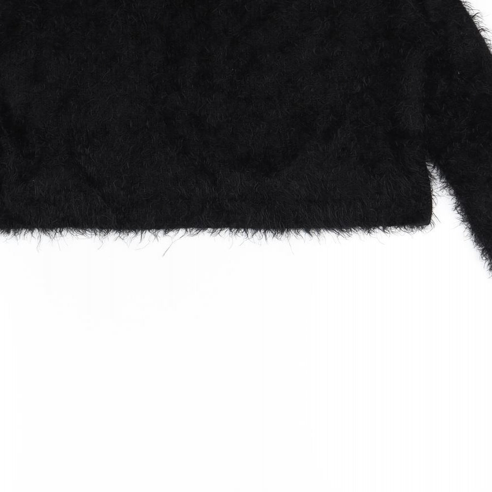 secret poison Womens Black   Pullover Jumper Size S