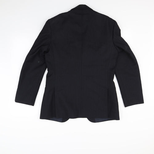 Preworn Mens Black   Jacket Blazer Size M  - Shoulder Pads