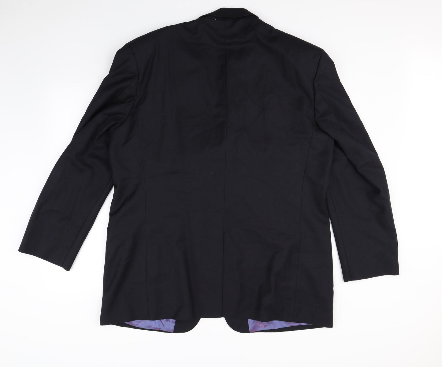 Jeff Banks Mens Black   Jacket Blazer Size XL  - Shoulder Pads
