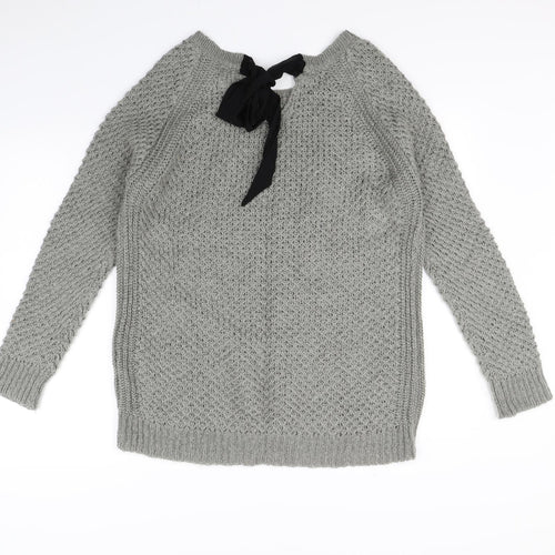 La Redoute Womens Grey   Pullover Jumper Size 18