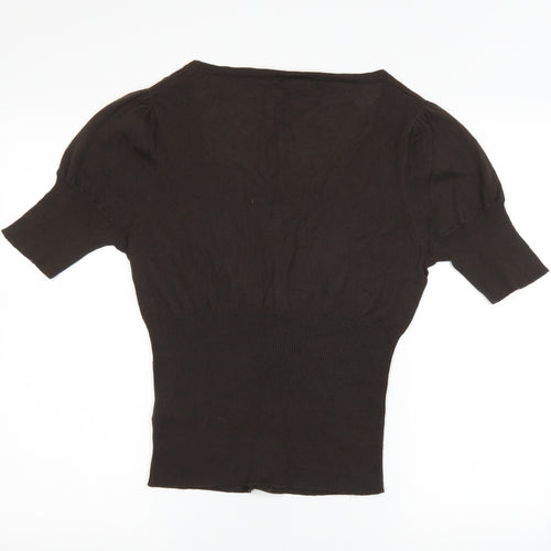 Mexx Womens Brown   Shrug Jumper Size L