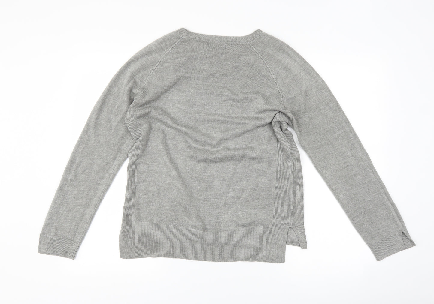 Primark Womens Grey   Pullover Jumper Size M
