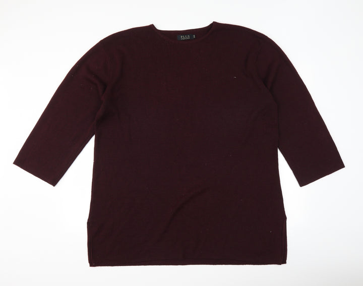 House of Fraser Womens Purple   Pullover Jumper Size 18