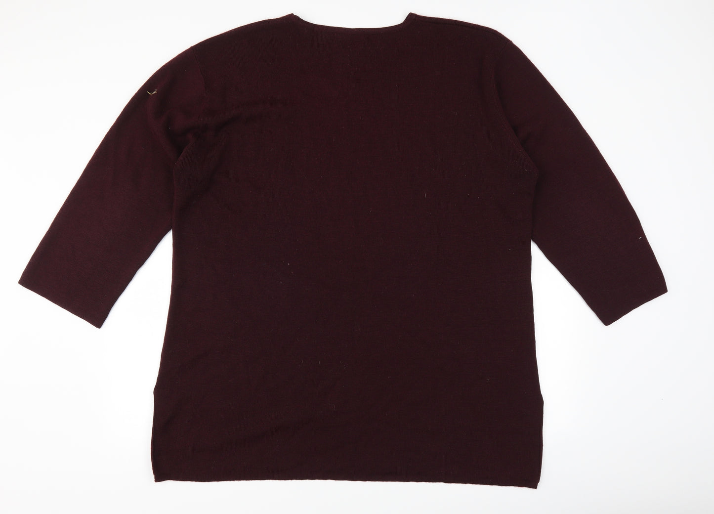 House of Fraser Womens Purple   Pullover Jumper Size 18