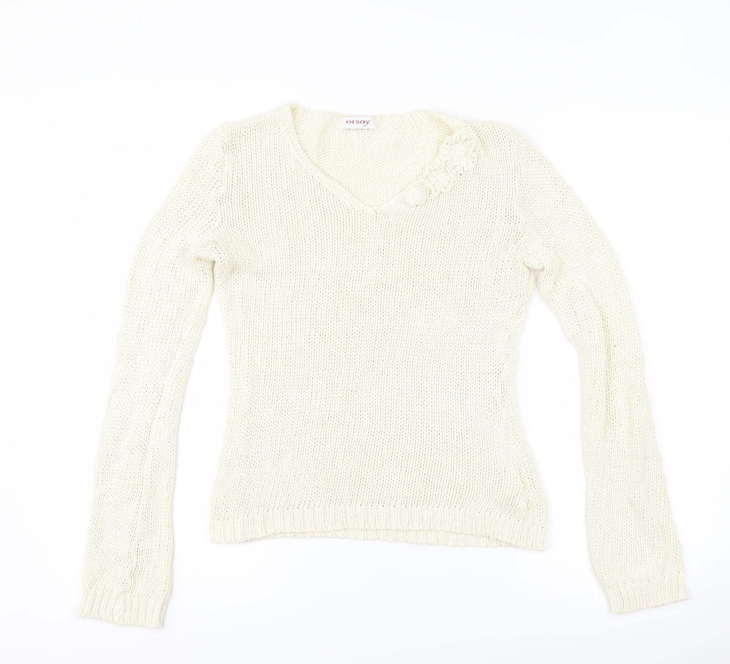 ORSAY Womens Ivory   Pullover Jumper Size M