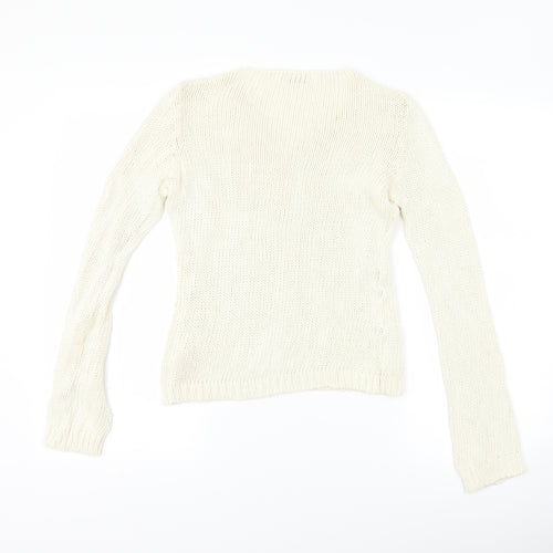 ORSAY Womens Ivory   Pullover Jumper Size M