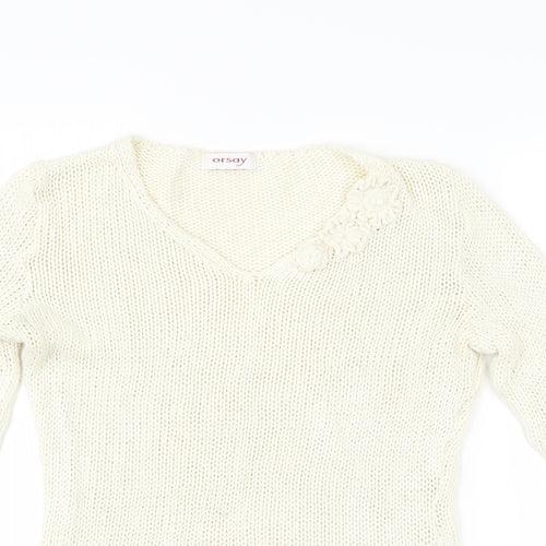 ORSAY Womens Ivory   Pullover Jumper Size M