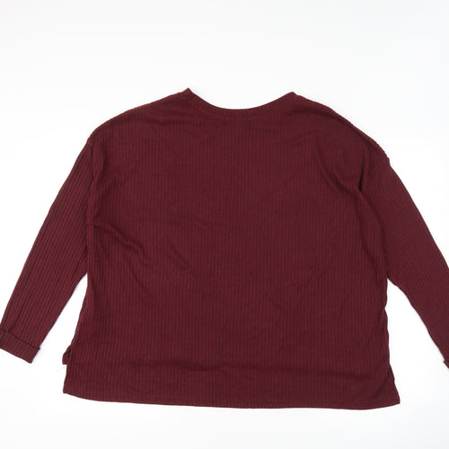 Primark Womens Purple   Pullover Jumper Size XL