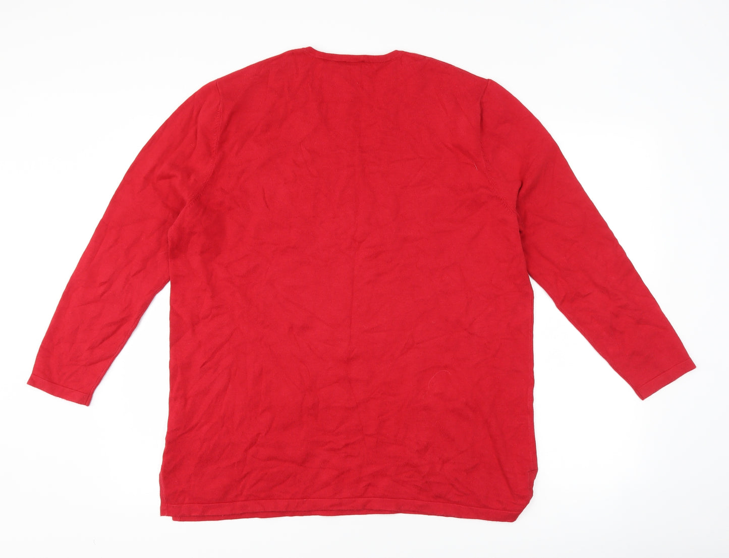 Gerry Weber Womens Red   Pullover Jumper Size 16