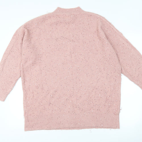 NEXT Womens Pink   Pullover Jumper Size L