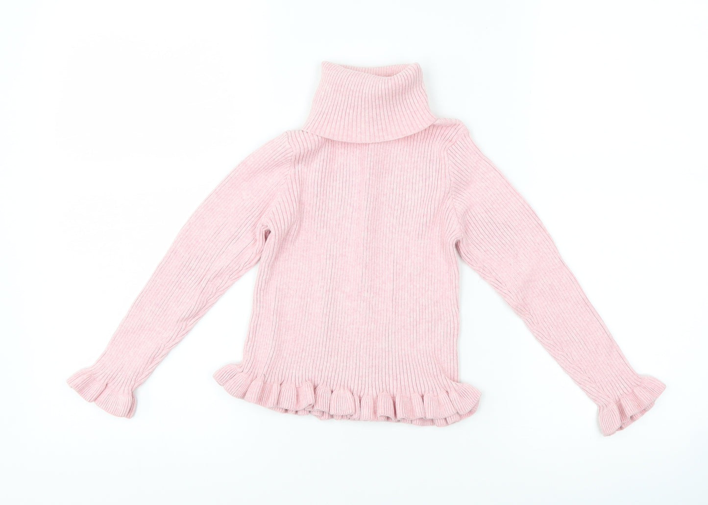 Matalan Girls Pink   Pullover Jumper Size 7 Years