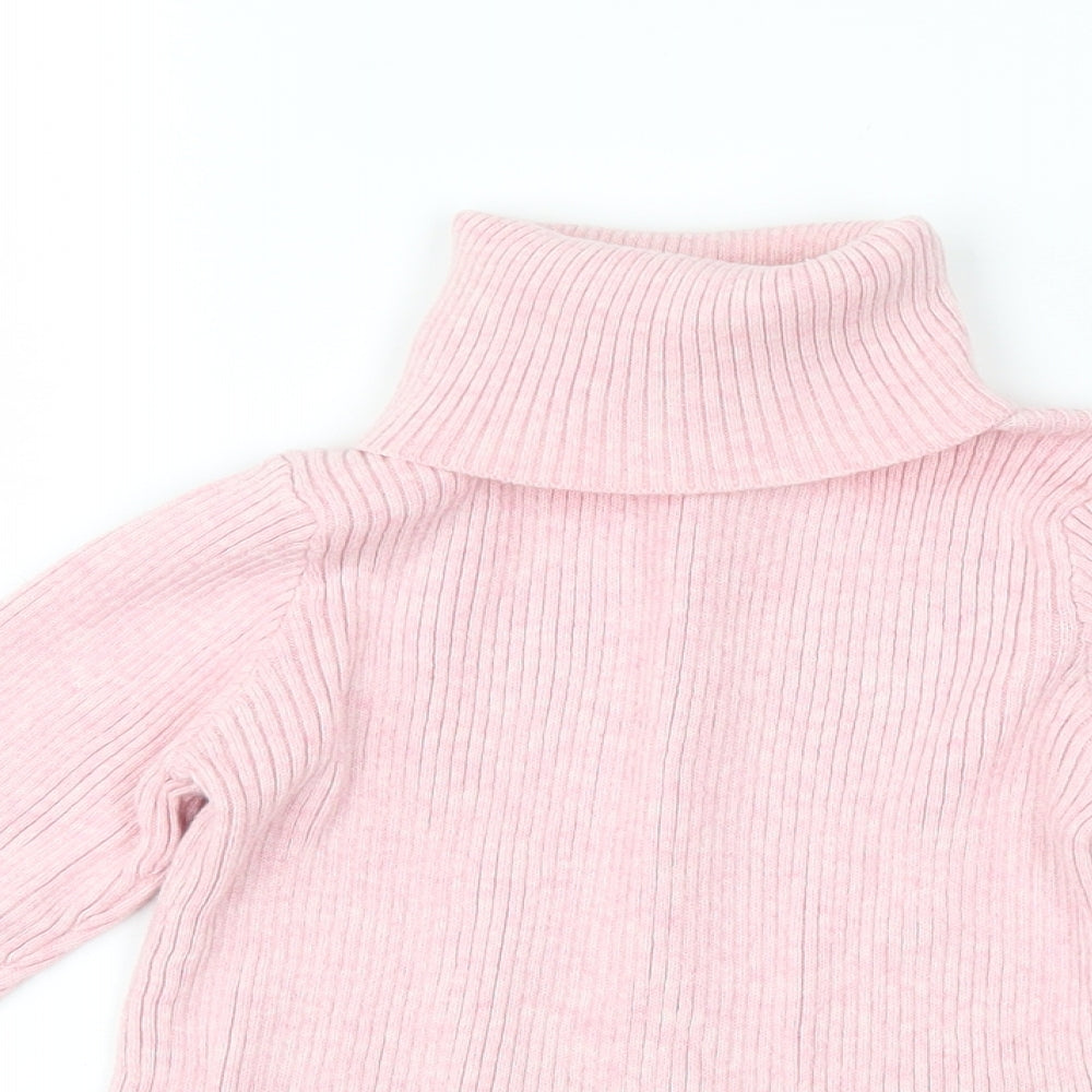 Matalan Girls Pink   Pullover Jumper Size 7 Years