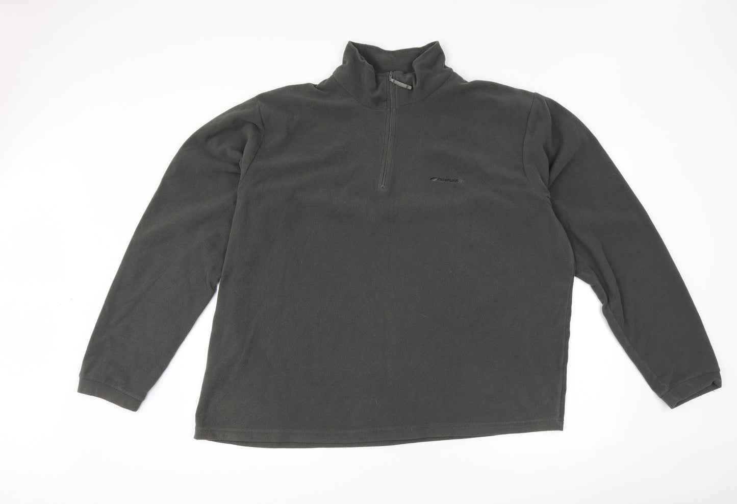 Mountain Life Mens Grey  Fleece Jacket  Size 2XL