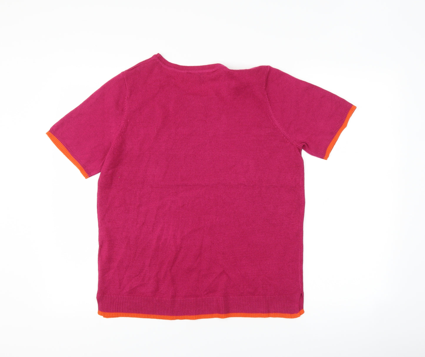 Bonmarché Womens Pink   Basic T-Shirt Size 12
