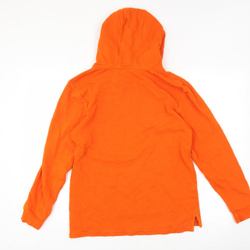 George Boys Orange   Pullover Hoodie Size 13-14 Years