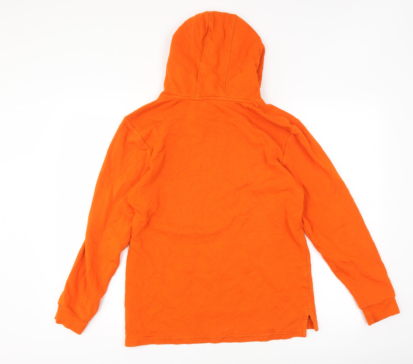 George Boys Orange   Pullover Hoodie Size 13-14 Years